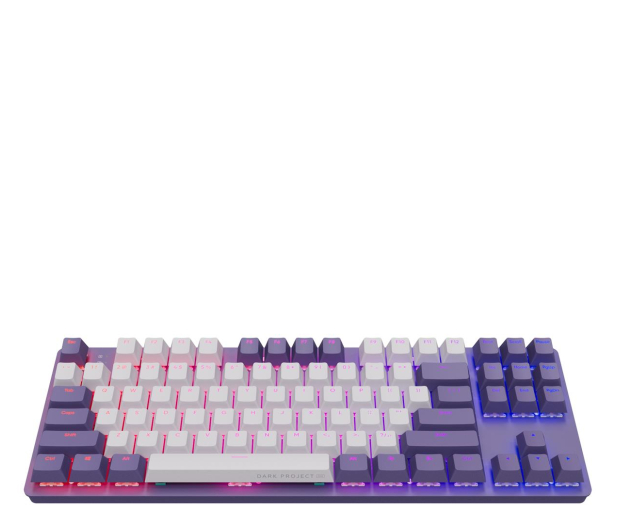 DARK PROJECT KD87A Violet/White G3MS Sapphire - 1197543 - zdjęcie 5